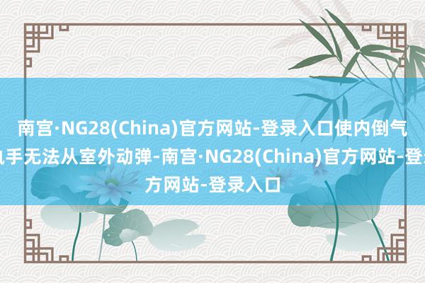 南宫·NG28(China)官方网站-登录入口使内倒气象下执手无法从室外动弹-南宫·NG28(China)官方网站-登录入口